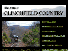 Tablet Screenshot of clinchfieldcountry.com